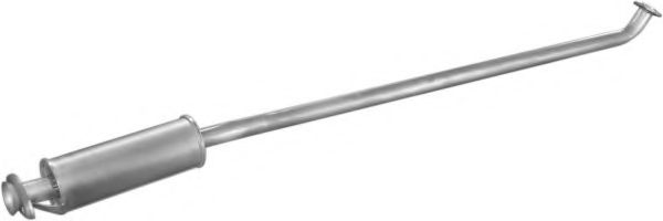 Средний глушитель выхлопных газов POLMO 3801