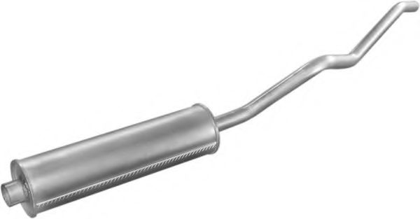 Глушитель выхлопных газов конечный POLMO 3901