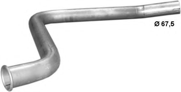 Труба выхлопного газа POLMO 69107