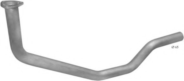 Труба выхлопного газа POLMO 69.32