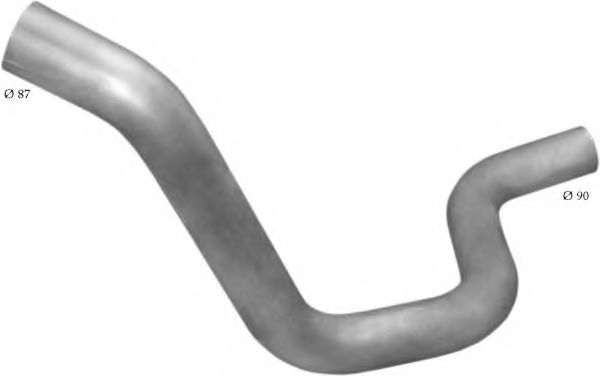 Труба выхлопного газа POLMO 6933