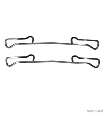 Комплектующие, колодки дискового тормоза HERTH+BUSS JAKOPARTS J3660904