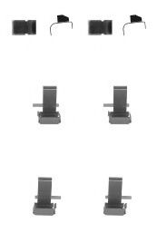 Комплектующие, колодки дискового тормоза OJD (QUICK BRAKE) 1029