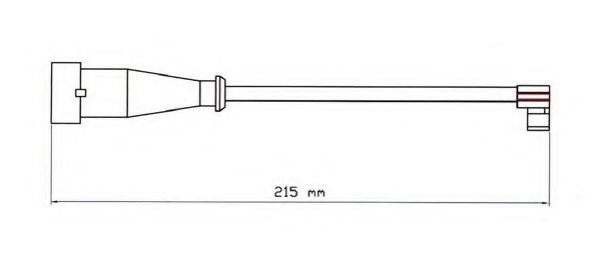 Сигнализатор, износ тормозных колодок FERODO FAI177