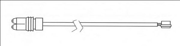 Сигнализатор, износ тормозных колодок FERODO FWI338