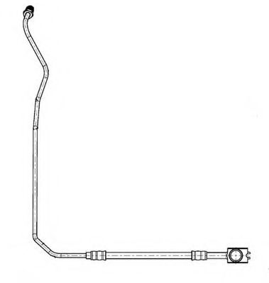 Тормозной шланг FERODO FHY3066