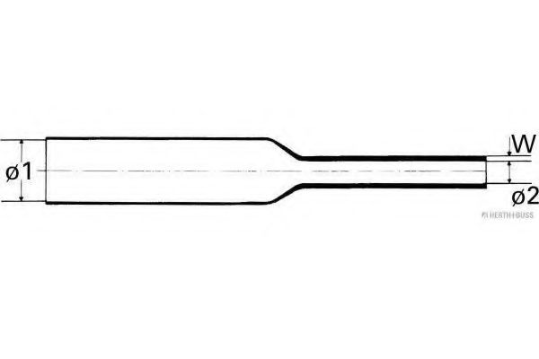 Тепловой натяжной шланг HC-PARTS 190891