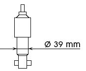 Амортизатор KYB 343244