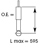 Амортизатор KYB 343313