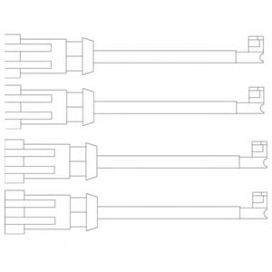 Контрольный контакт, контроль слоя тормозных колодок DELPHI LZ0189