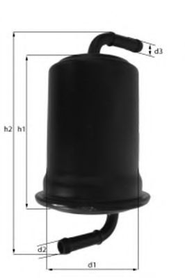 Топливный фильтр MAGNETI MARELLI 154703504080