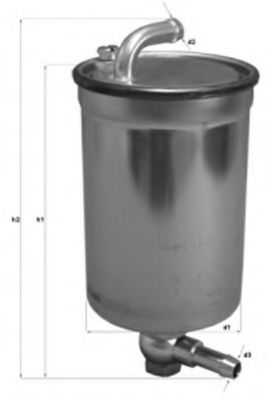 Топливный фильтр MAGNETI MARELLI 154703837710