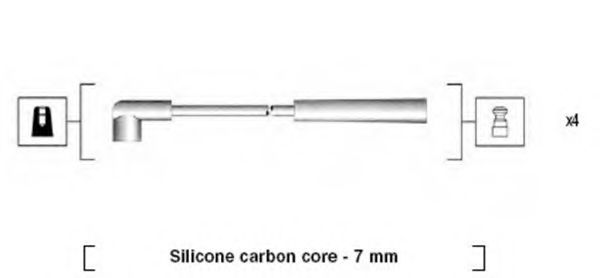 Комплект проводов зажигания MAGNETI MARELLI 941295050877