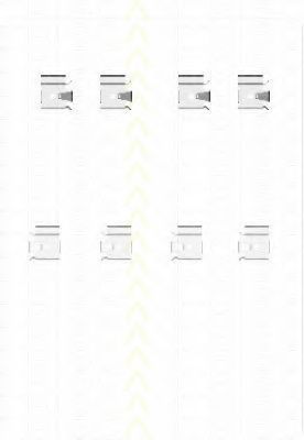 Комплектующие, колодки дискового тормоза OEMparts 0K0453323Z