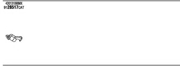 Система выпуска ОГ FONOS ADH14588