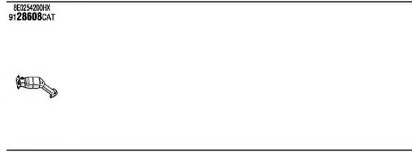 Система выпуска ОГ FONOS ADK19487