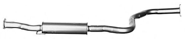 Средний глушитель выхлопных газов IMASAF 65.28.06