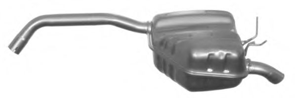 Глушитель выхлопных газов конечный IMASAF 61.82.07