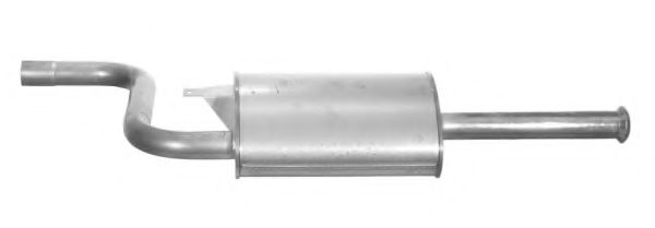 Средний глушитель выхлопных газов IMASAF RN.43.06