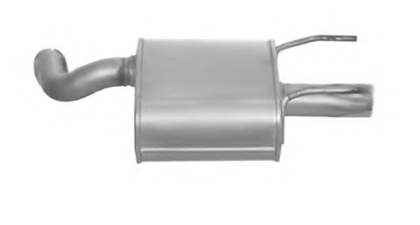 Глушитель выхлопных газов конечный IMASAF 10.87.07