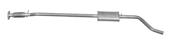 Средний глушитель выхлопных газов IMASAF 25.80.46