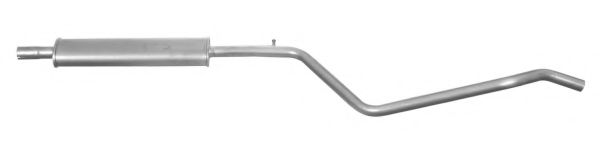 Средний глушитель выхлопных газов IMASAF 331106