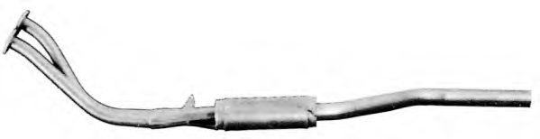 Предглушитель выхлопных газов TESH 250017