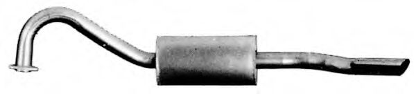 Глушитель выхлопных газов конечный IMASAF 102957