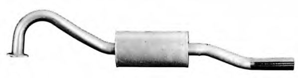 Глушитель выхлопных газов конечный IMASAF 103307