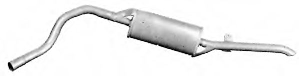 Глушитель выхлопных газов конечный IMASAF 10.39.07