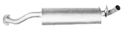 Средний глушитель выхлопных газов IMASAF 11.25.06
