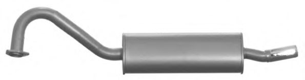 Глушитель выхлопных газов конечный IMASAF 11.45.07