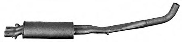 Средний глушитель выхлопных газов IMASAF 11.46.06