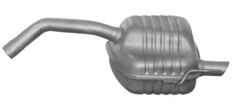 Глушитель выхлопных газов конечный IMASAF 11.54.07