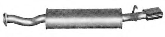 Глушитель выхлопных газов конечный IMASAF 11.57.07