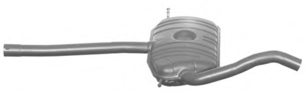 Средний глушитель выхлопных газов IMASAF 13.32.06