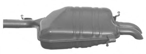 Глушитель выхлопных газов конечный IMASAF 133307