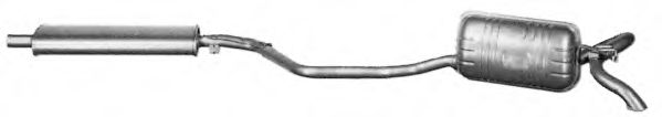 Глушитель выхлопных газов конечный TESH 260729