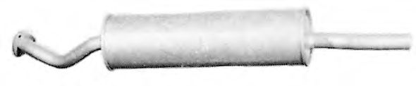 Глушитель выхлопных газов конечный IMASAF 19.51.17