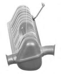 Средний глушитель выхлопных газов IMASAF 21.53.06