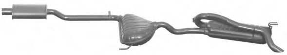 Глушитель выхлопных газов конечный IMASAF 25.51.09