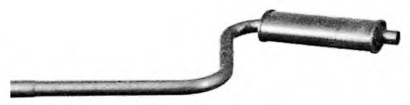 Средний глушитель выхлопных газов IMASAF 26.07.06