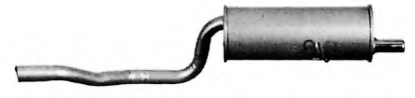 Глушитель выхлопных газов конечный IMASAF 26.42.07