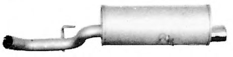 Глушитель выхлопных газов конечный TESH 230353