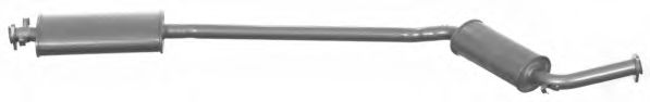 Средний глушитель выхлопных газов IMASAF 26.83.09
