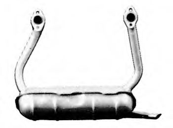 Глушитель выхлопных газов конечный IMASAF 27.05.00