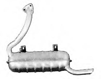 Глушитель выхлопных газов конечный IMASAF 270600