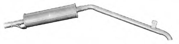 Глушитель выхлопных газов конечный IMASAF 27.08.77