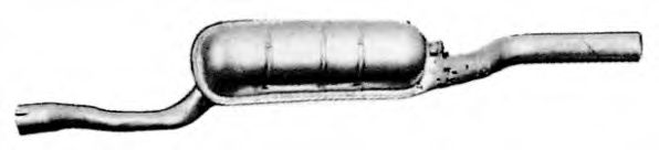 Глушитель выхлопных газов конечный IMASAF 27.23.07