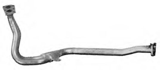 Труба выхлопного газа TESH 130271